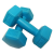 S-Sport PVC kézisúlyzó, hatszögletű 2x1 kg
