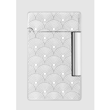 S.T. Dupont Initial palládium bevonatú szivar öngyújtó - guilloche mintával öngyújtó