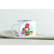 SA Egyedi névre szóló zománcozott bögre - Manó ajándékokkal bögrék, csészék