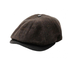  Sadam Férfi Elegáns Golf Beret Sapka Szín: Sötétbarna, Méret: XL férfi sapka