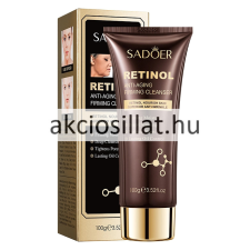 Sadoer Retinol Anti-Aging Firming Cleanser Retinolos Arclemosó hab 100g arctisztító