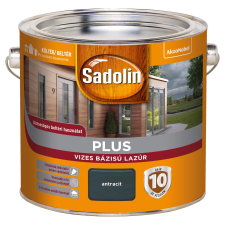 Sadolin Plus vastaglazúr antracit 2,5 l favédőszer és lazúr