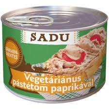 SADU VEGETÁRIÁNUS PÁSTÉTOM PAPRIKÁVAL reform élelmiszer