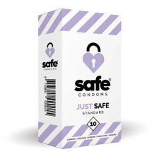 Safe Just Safe - standard, vaníliás óvszer (10db) óvszer