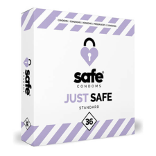 SAFE Just Safe - standard, vaníliás óvszer (36db) óvszer