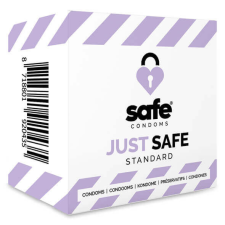 Safe Just Safe - standard, vaníliás óvszer (5db) óvszer