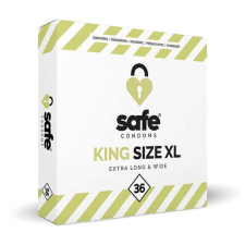 Safe King Size XL - extra nagy óvszer (36db) óvszer