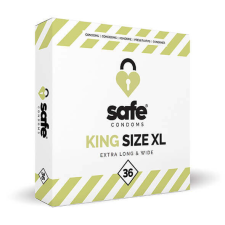 SAFE King Size XL - extra nagy óvszer (36db) óvszer