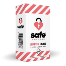 Safe SAFE - Extra síkosított óvszer (10 db) síkosító