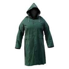 Safety First PVC esőkabát hosszú zöld L munkaruha