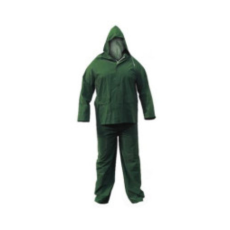 Safety First PVC esőöltözet (nadrág+kabát) zöld L