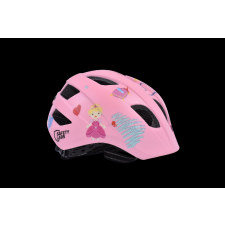 Safety Labs Fiona Light gyermek kerékpáros sisak [rózsaszín hercegnős, 48-53 cm (S)] kerékpár és kerékpáros felszerelés