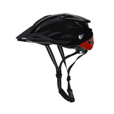Safety Labs Juno kerékpáros sisak [fényes fekete-piros, 58-61 cm (L)] kerékpáros sisak