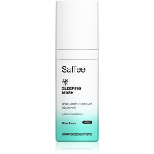Saffee ClearDerm Sleeping Mask, 30 ml arcpakolás, arcmaszk