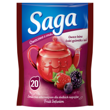  SAGA gyüm.tea 20 filt. Erdei gyümölcs 34g új! tea