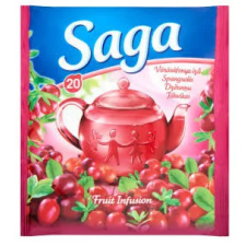 SAGA gyüm.tea 20 filt. Vörösáfonya 34g tea