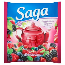 Saga Gyümölcstea, 20x1,7 g, SAGA, erdei gyümölcs tea