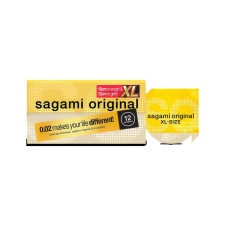 Sagami Original 0,02 XL - óvszer - 61mm (12db) óvszer
