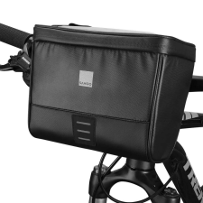 SAHOO Univerzális biciklis táska, kormányra szerelhető, 2L, fekete, vízálló, Sahoo 112049 (K) kerékpáros táska