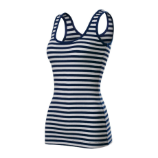  Sailor top atléta női tengerészkék L