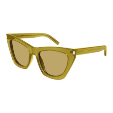 Saint Laurent SL 214 KATE 037 SHINY TRANSPARENT OLIVE BROWN napszemüveg