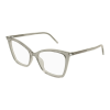 Saint Laurent SL 386 021 BROWN DEMO LENS szemüveg