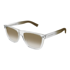 Saint Laurent SL 619 007  SHINY TRANSPARENT CRYSTAL BROWN GRADIENT napszemüveg