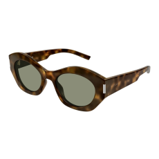 Saint Laurent SL_639-003 SHINY HAVANA GREEN napszemüveg