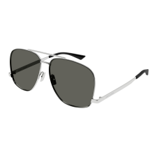 Saint Laurent SL_653_LEON-001 SHINY SILVER GREY napszemüveg napszemüveg