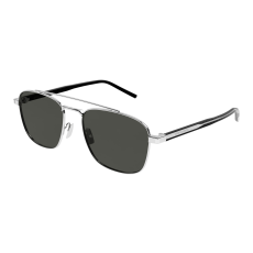 Saint Laurent SL_665-002 SHINY SILVER GREY napszemüveg