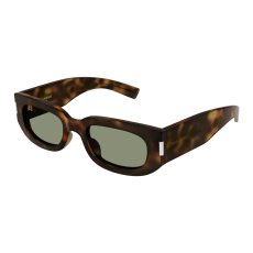 Saint Laurent SL_697-002 SHINY HAVANA GREEN napszemüveg