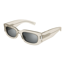 Saint Laurent SL_697-003 TRANSPARENT BEIGE FLASH GREY napszemüveg napszemüveg