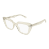 Saint Laurent SL 829 004 YELLOW DEMO LENS szemüveg