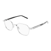 Saint Laurent SL 883 005 SILVER DEMO LENS szemüveg