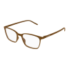 Saint Laurent SL 885 006 BROWN DEMO LENS szemüveg