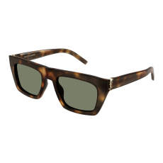 Saint Laurent SL_M131-003 SHINY HAVANA GREEN napszemüveg