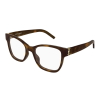 Saint Laurent SL M158 009 HAVANA DEMO LENS szemüveg