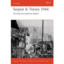 Saipan & Tinian 1944 – Gordon L. Rottman idegen nyelvű könyv