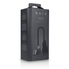 SAIZ Saiz Premium - automata vaginaszívó pumpa (áttetsző-fekete) művagina