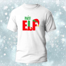  Saját neves ELF férfi póló ajándéktárgy
