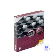 Sakk-dáma-backgammon játék - mágneses társasjáték