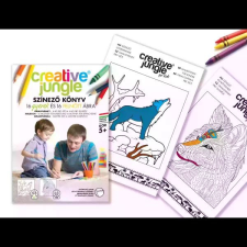 Sakota Creative Jungle: Családi kifestő - Állatok kreatív és készségfejlesztő