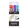SAKURA Ecsetfilc készlet - Sweets - Sakura Koi Colouring Brush Pen (6 db)