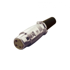  SAL S 24 mikrofonaljzat, XLR, 3 pólus, lengő hosszabbító, elosztó