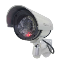 SAL Sprinter Kültéri vízálló álkamera, villogó piros LED-del, CCTV kamera utánzat álkamera