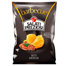 Salati Preziosi Salatipreziozi barbecue ízű chips gluténmentes 110 g csokoládé és édesség