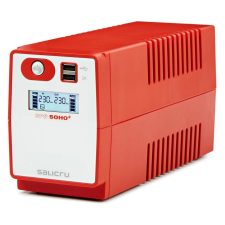 Salicru USV SPS 500 SOHO+,Line Int,500VA/300W,USB,LCD,Shucko (647CA000001) szünetmentes áramforrás