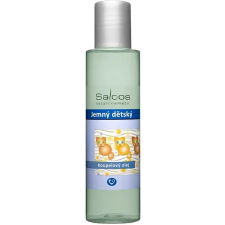 SALOOS fürdőolaj, gyengéd, gyermek, 125 ml babaolaj, púder