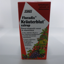 Salus floradix krauterblut szirup 500 ml gyógyhatású készítmény