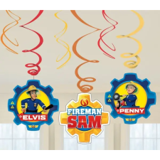  Sam a tűzoltó Fire szalag dekoráció 6 db-os szett party kellék